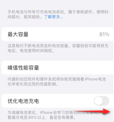 青州苹果15维修分享iPhone15充电到80%就充不进电了怎么办 