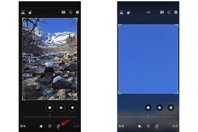 青州苹果手机维修分享iPhone手机如何使用裁剪功能隐藏照片 