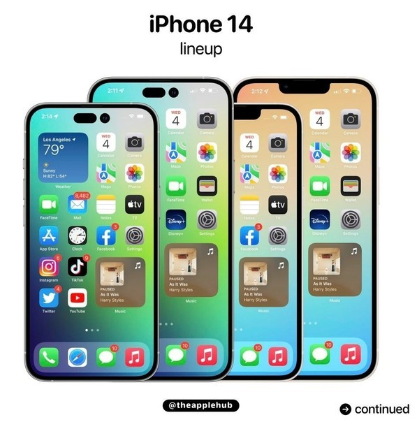 青州苹果14维修分享iPhone 14全家福 