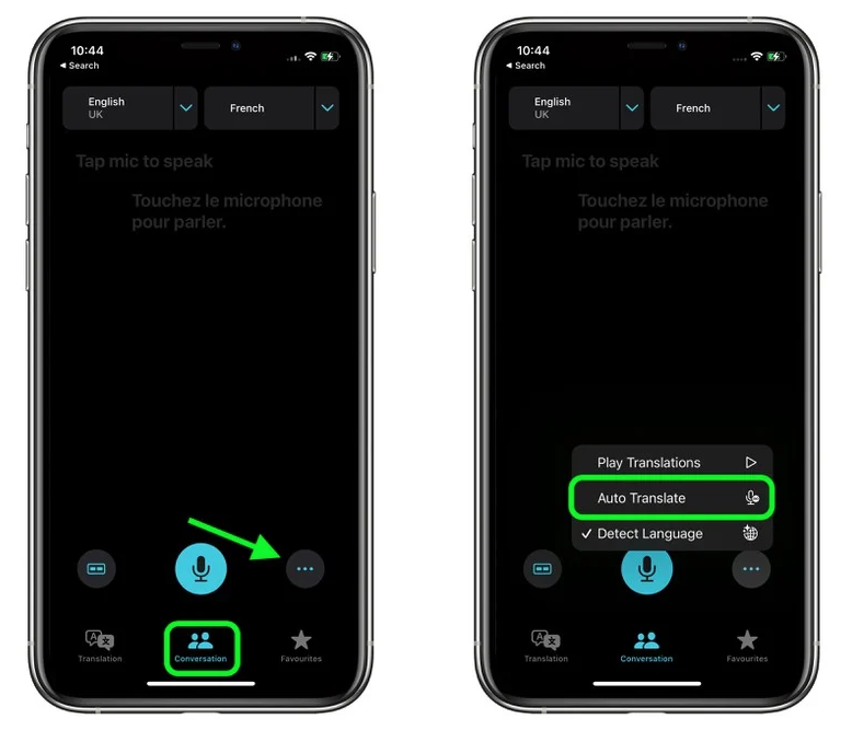 青州苹果手机维修分享iOS 15 “翻译” App 新改进 