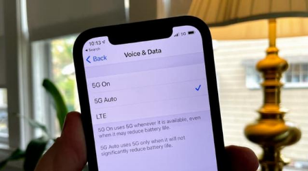青州苹果手机维修分享iPhone 12如何打开或关闭5G网络 